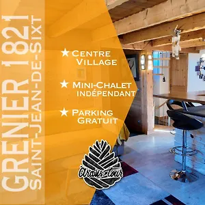  Appartement Le Grenier 1821 - Mini - Centre Village - Aravistour